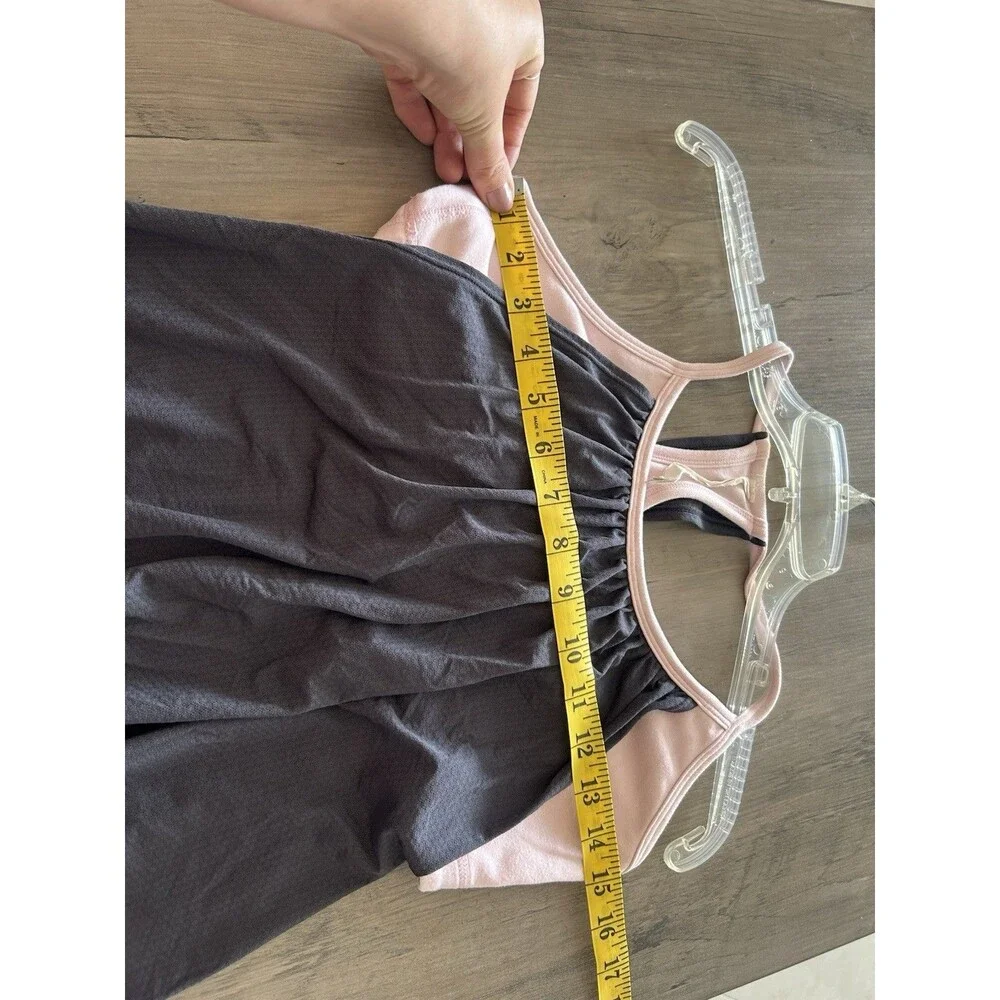 Lululemon No Limits Tank Top Razor Back Women's Built in Bra Size 8